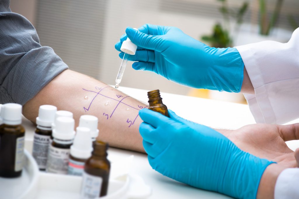 Tipos de alergia e seus sintomas