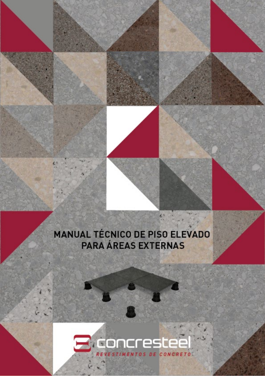 Capa – Manual técnico de piso elevado para áreas externas